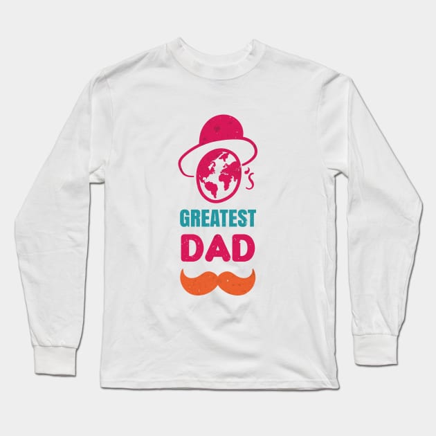 World's Greatest Dad Long Sleeve T-Shirt by EpicMums